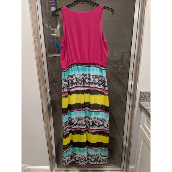 DONATING 1/20/25 I.N. Studio Neon Maxi Dress - Picture 3 of 6